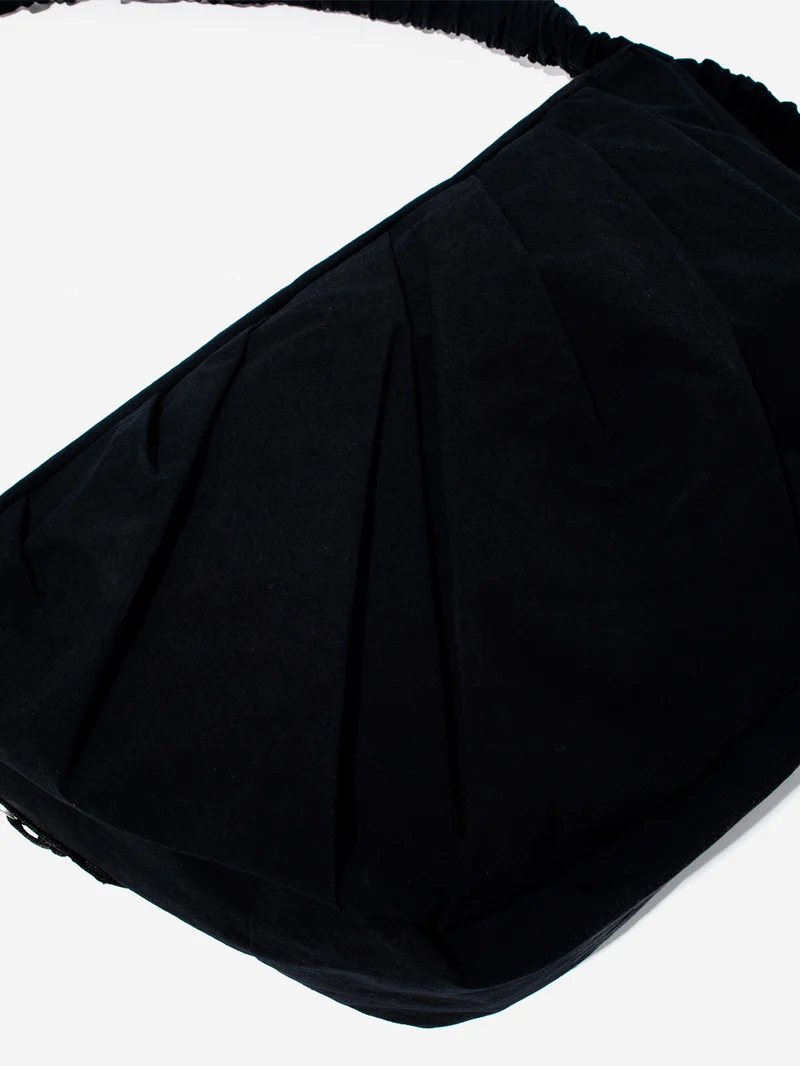 Borsa a spalla nera 'Sculpt One' in nylon