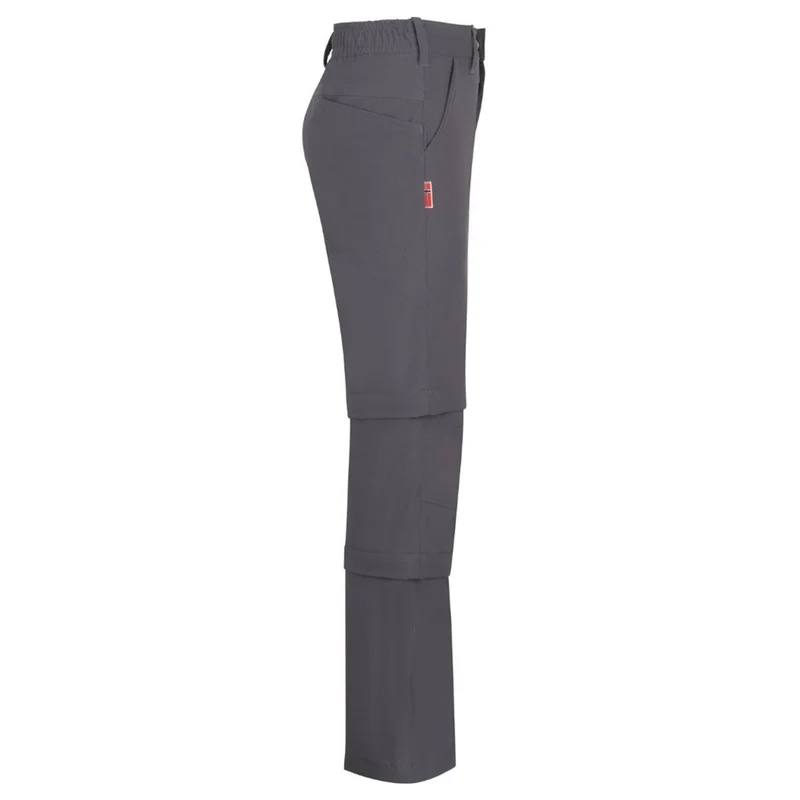 Trollkids Preikestolen Double Zip-Off Pants graphite/fresch berry