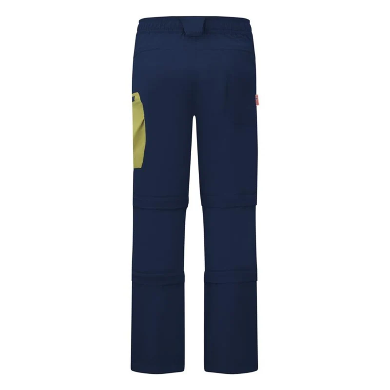 Trollkids Kids Preikestolen Double Zip-Off Pants mystic blue/kiwi