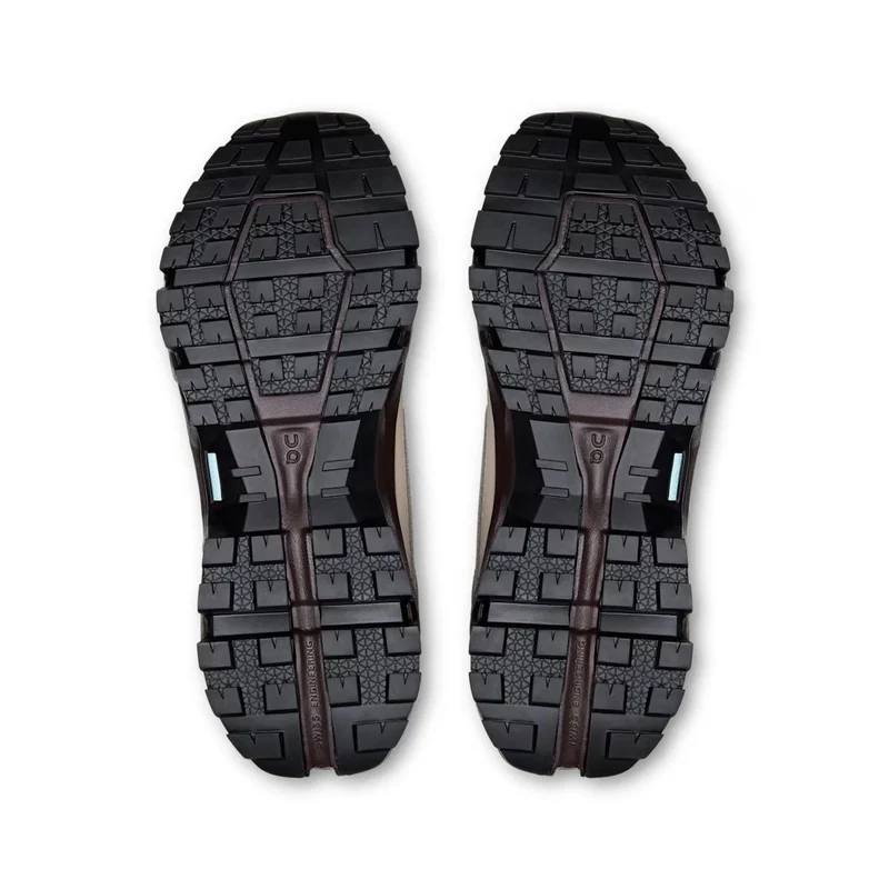 ON Damen Berglaufschuhe Cloudrock Low Waterproof Cinder / Ox
