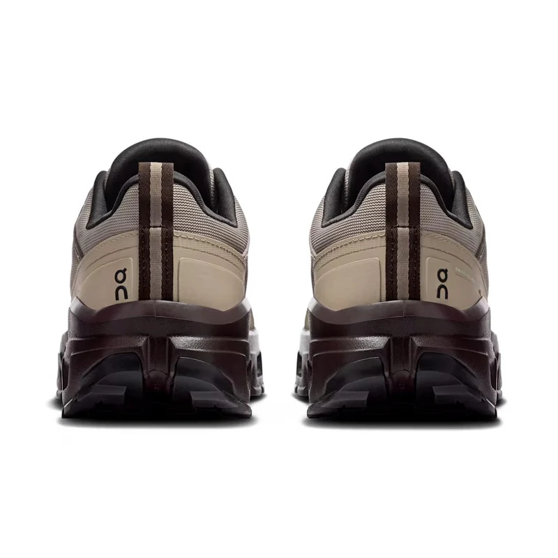 ON Damen Berglaufschuhe Cloudrock Low Waterproof Cinder / Ox