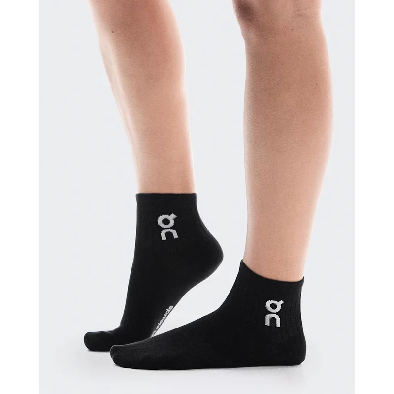 ON Socken Logo Sock Mid 3P Black