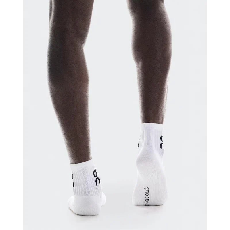 ON Socken Logo Sock Mid 3P White