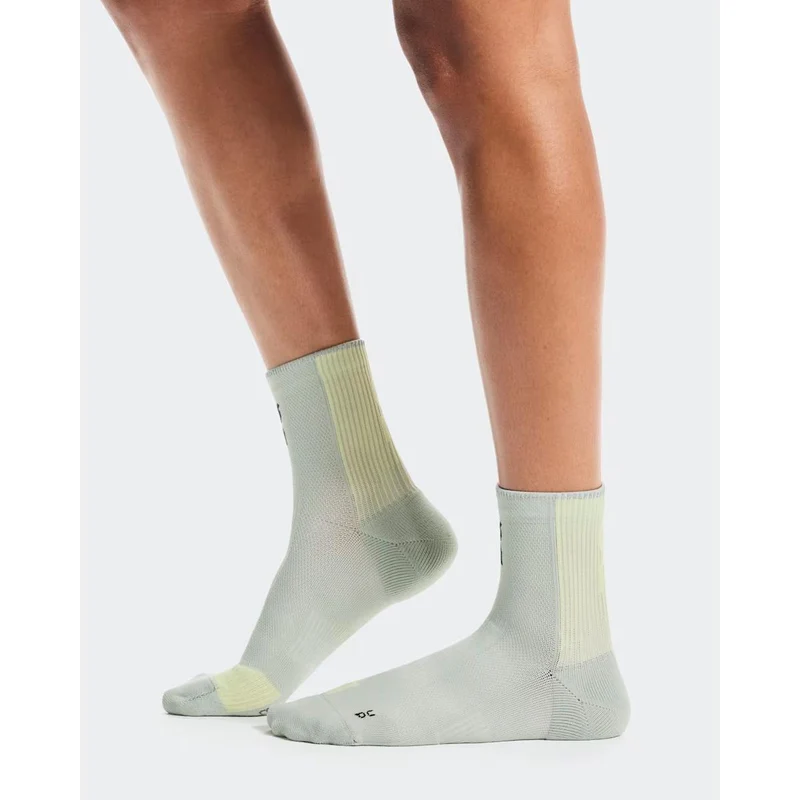 ON Performance Run Sock Mid Tin / Lemonade