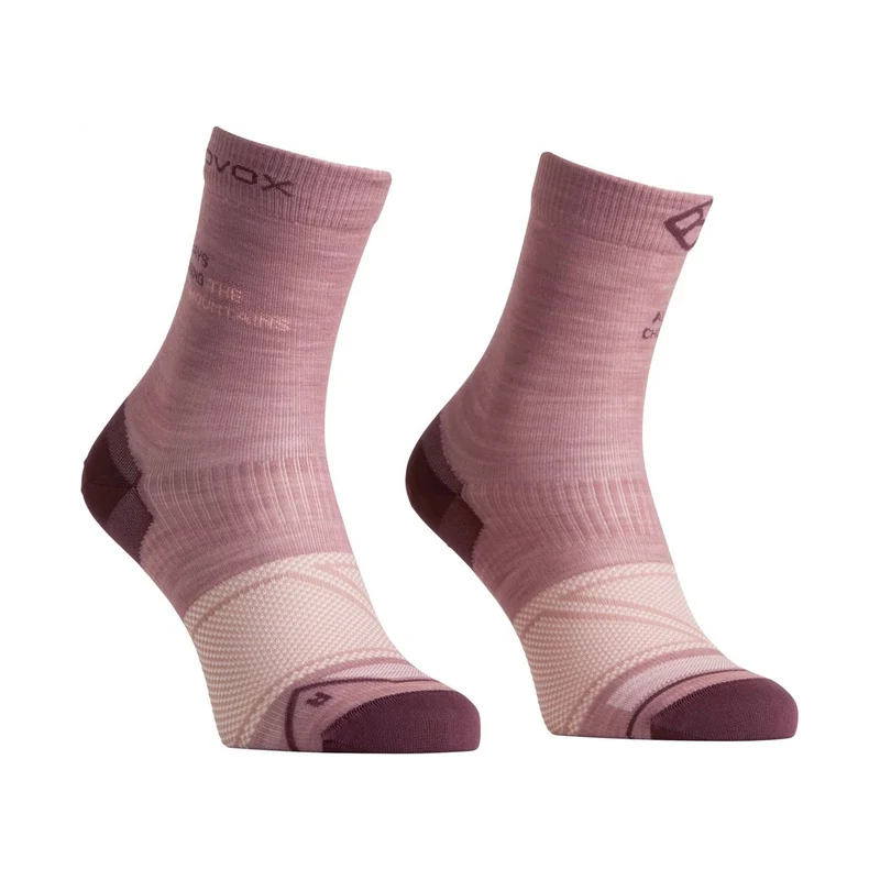 Ortovox Alpine Light Comp Mid Sock W Rose
