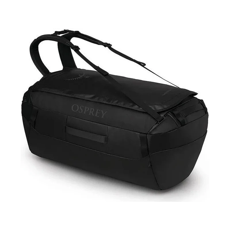 Osprey Transporter Duffel 95 Black, robuste Reisetasche für Outdoor und Expedition