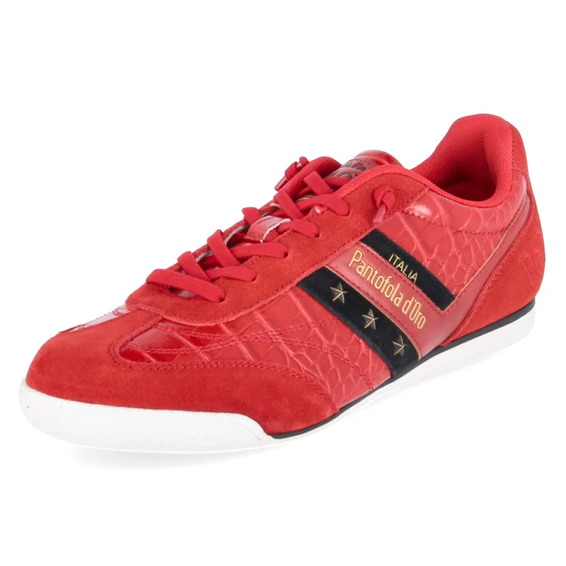 Low Sneaker VASTO SNAKE Rot
