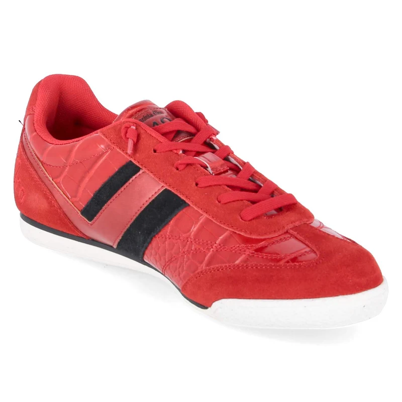 Low Sneaker VASTO SNAKE Rot