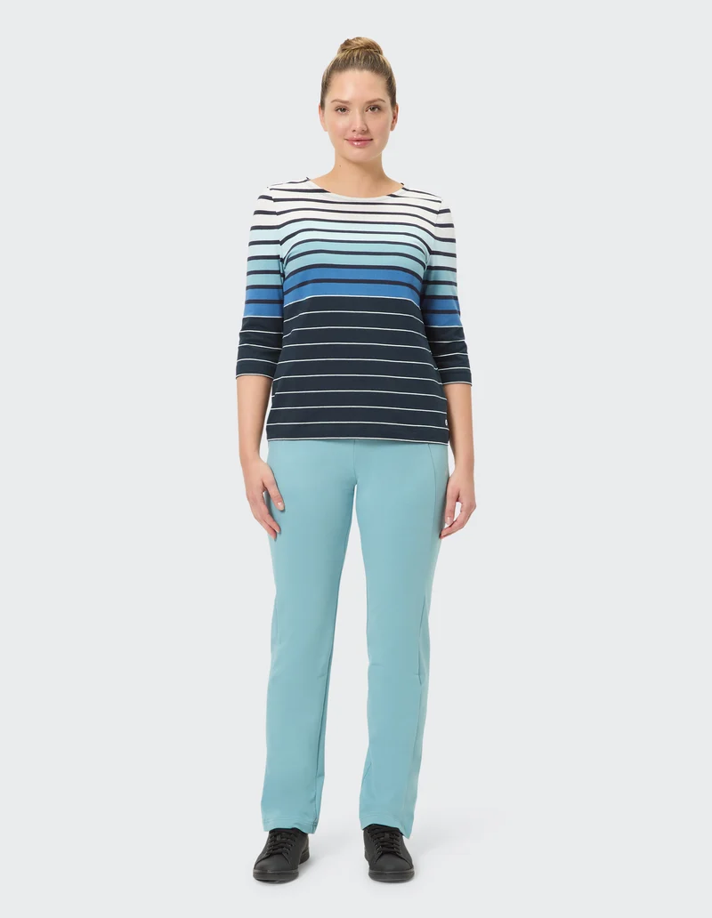 JOY KALINA 3/4-Arm-Shirt Damen Bio-Baumwolle