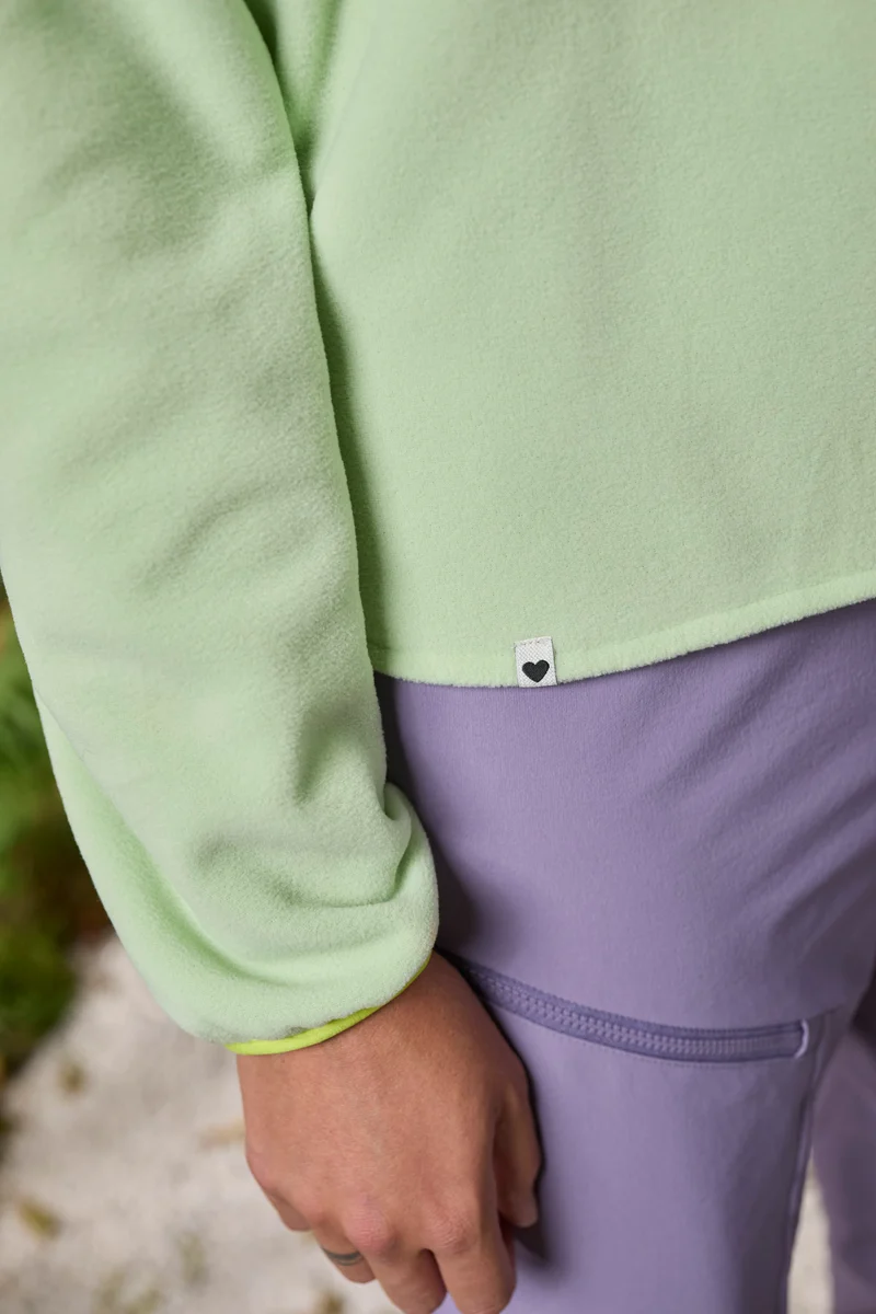 MALOJA MeltinaM Fleece-Pullover mit hohem Kragen
