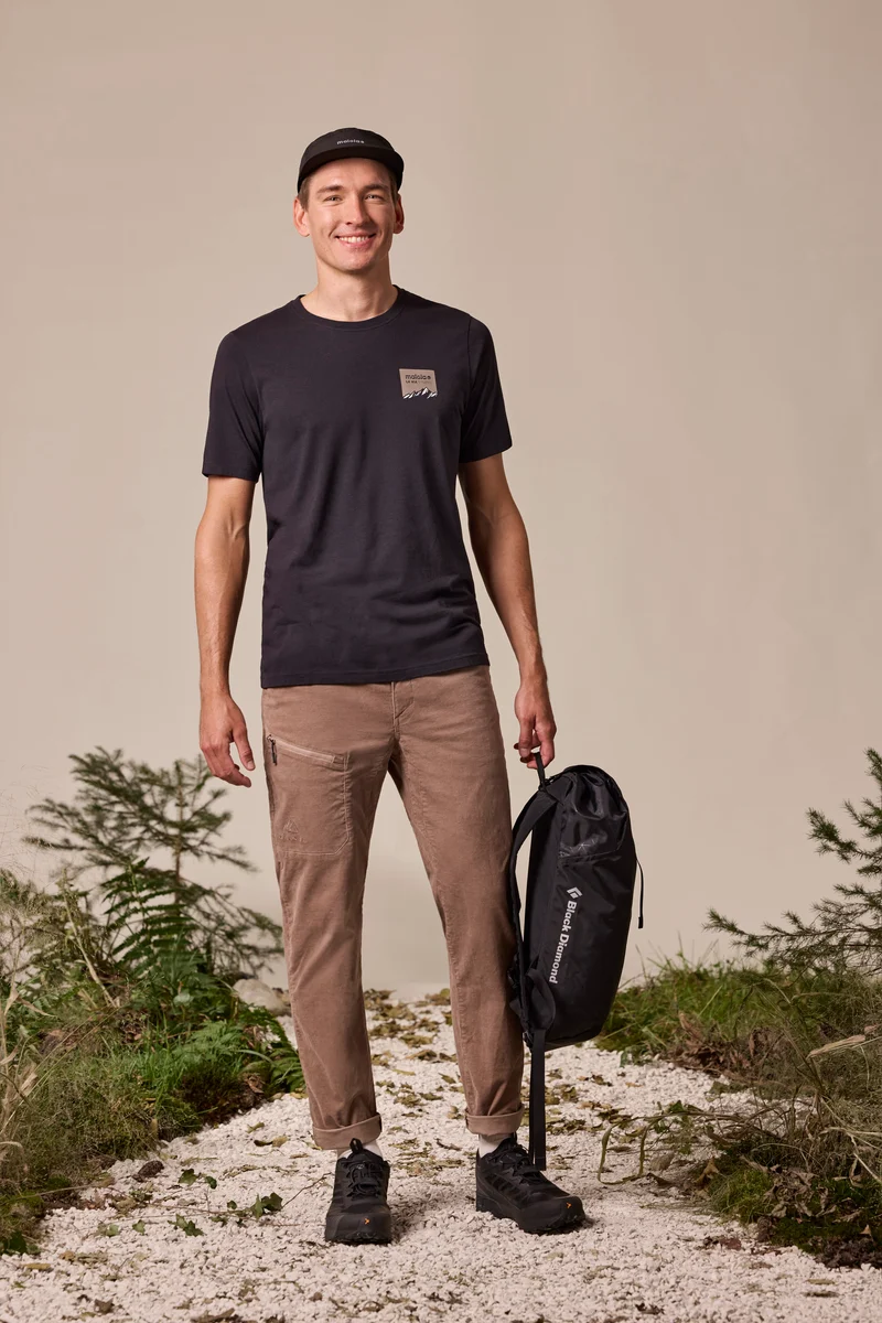 MALOJA GoldbergM. Outdoor-Hose mit Stretch Cordstoff