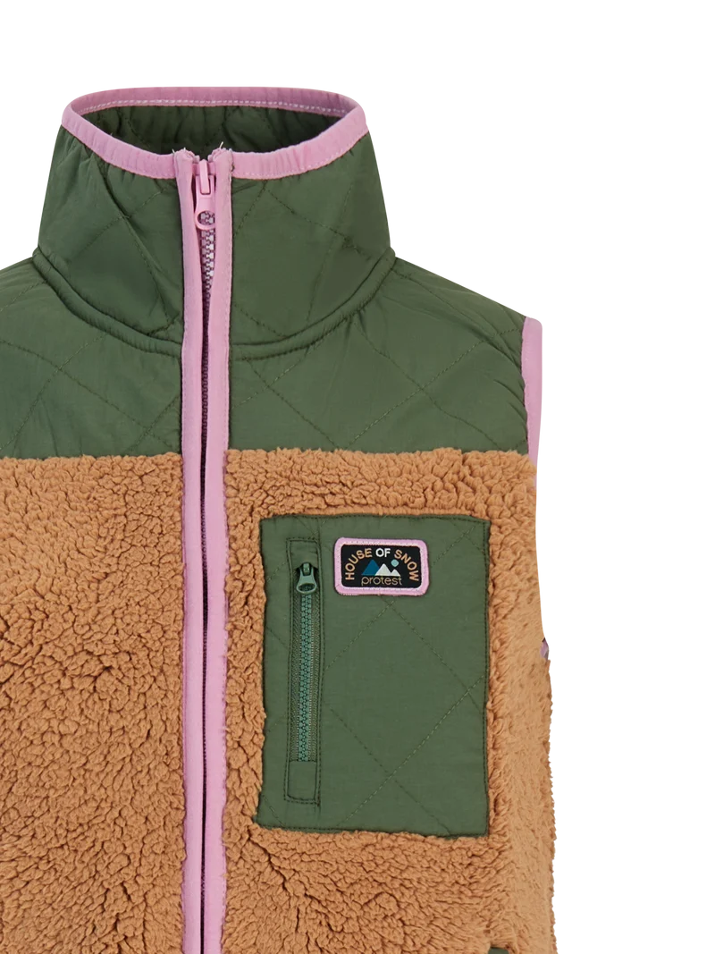 PROTEST PRTTry Bodywarmer – Sportliche Weste für kühle Tage