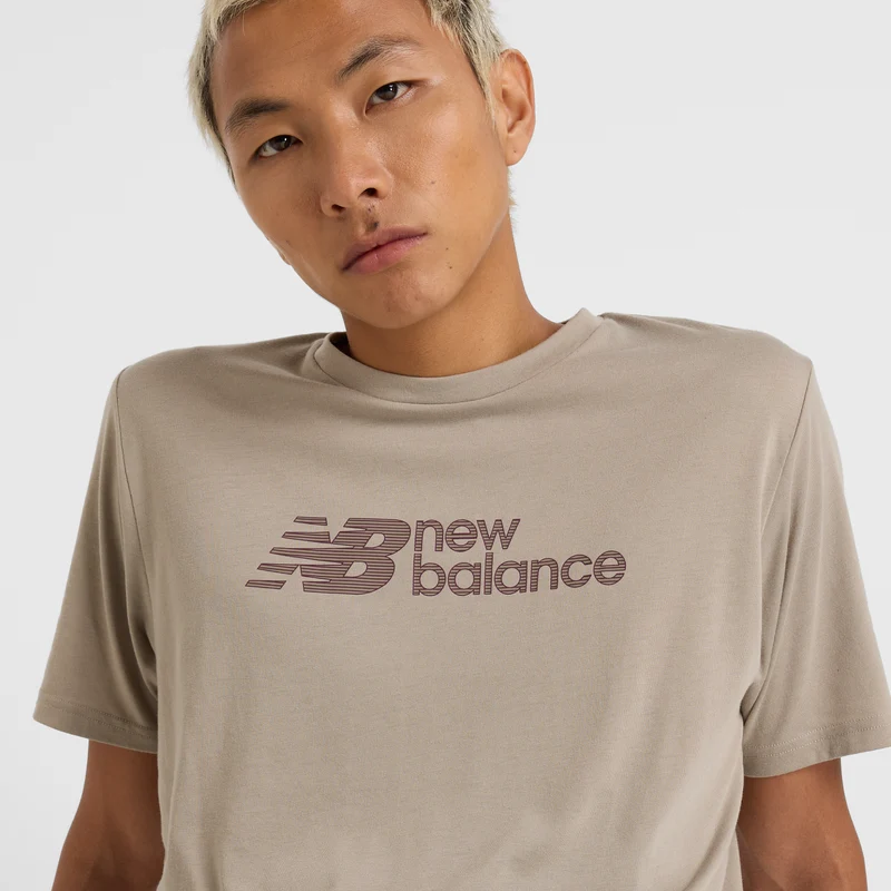 Heathertech Linear T-Shirt