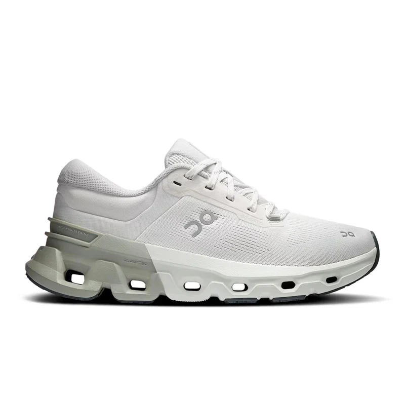 ON Damen Joggingschuhe Cloudflyer 5 Ivory/ Tin