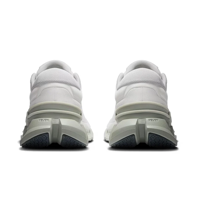 ON Damen Joggingschuhe Cloudflyer 5 Ivory/ Tin