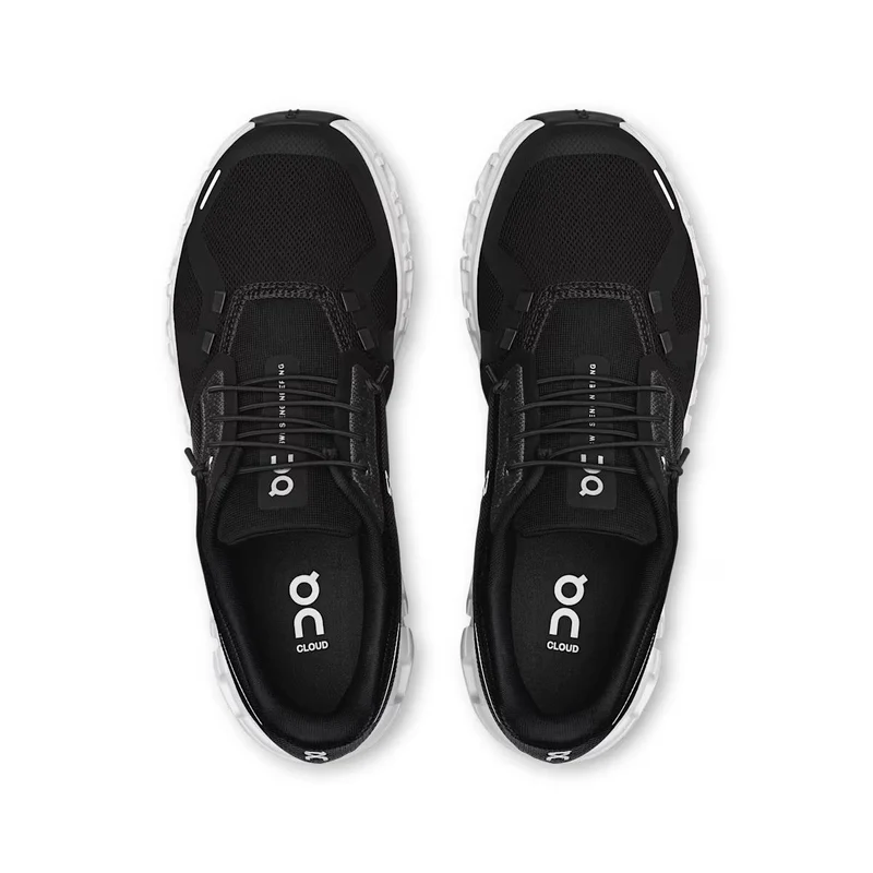 ON Damen Joggingschuhe Cloud 6 Wide Black / White