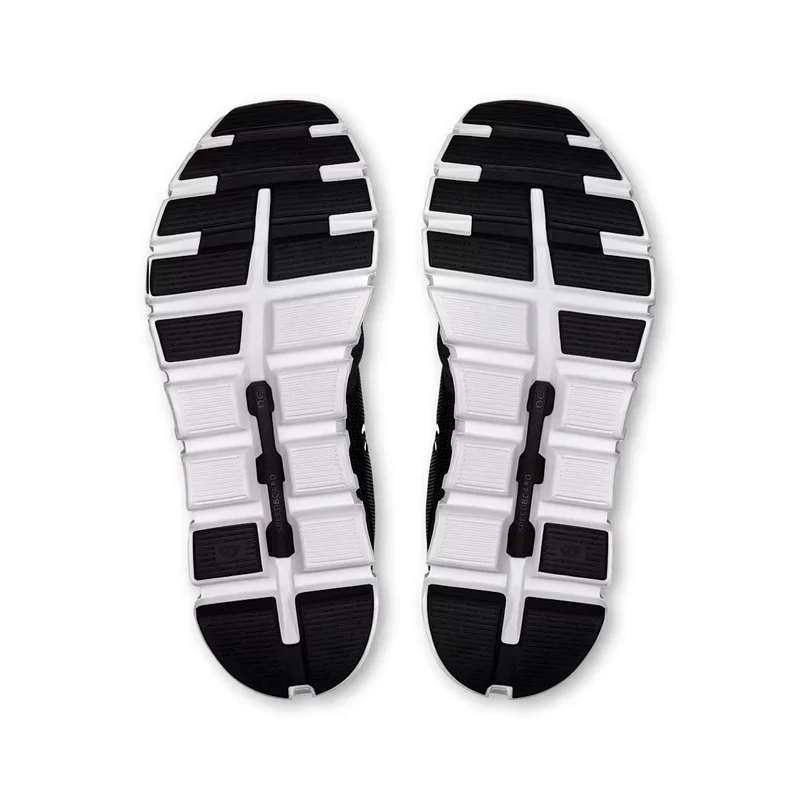 ON Damen Joggingschuhe Cloud 6 Wide Black / White
