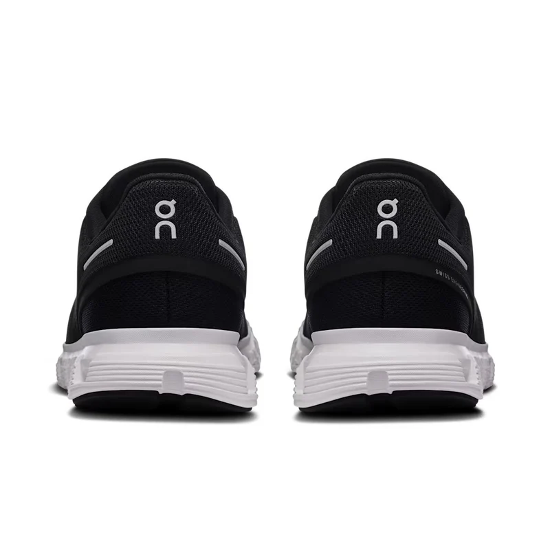 ON Damen Joggingschuhe Cloud 6 Wide Black / White