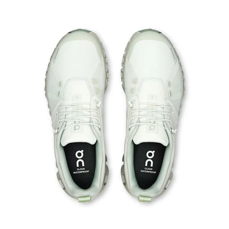 ON Damen Joggingschuhe Cloud 6 Waterproof Iceberg / Tin