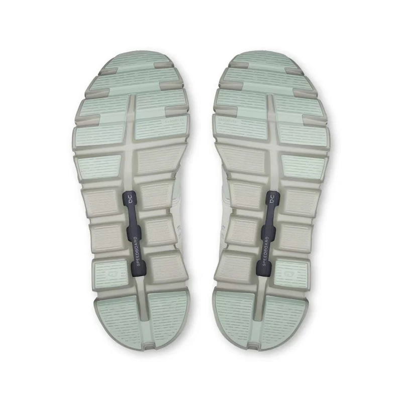 ON Damen Joggingschuhe Cloud 6 Waterproof Iceberg / Tin