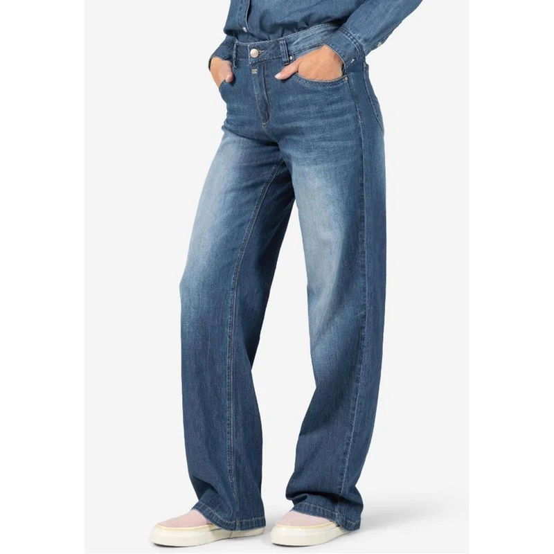 Timezone Comfort Cora Womenshape L30 blue rinse Damen Jeans