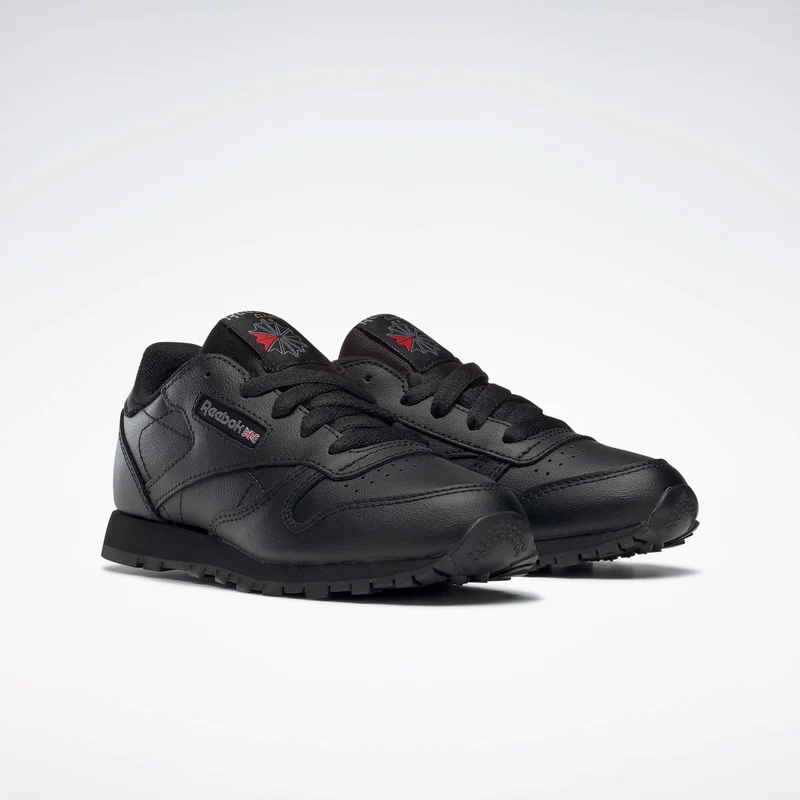 Classic Leather Kids Trainers