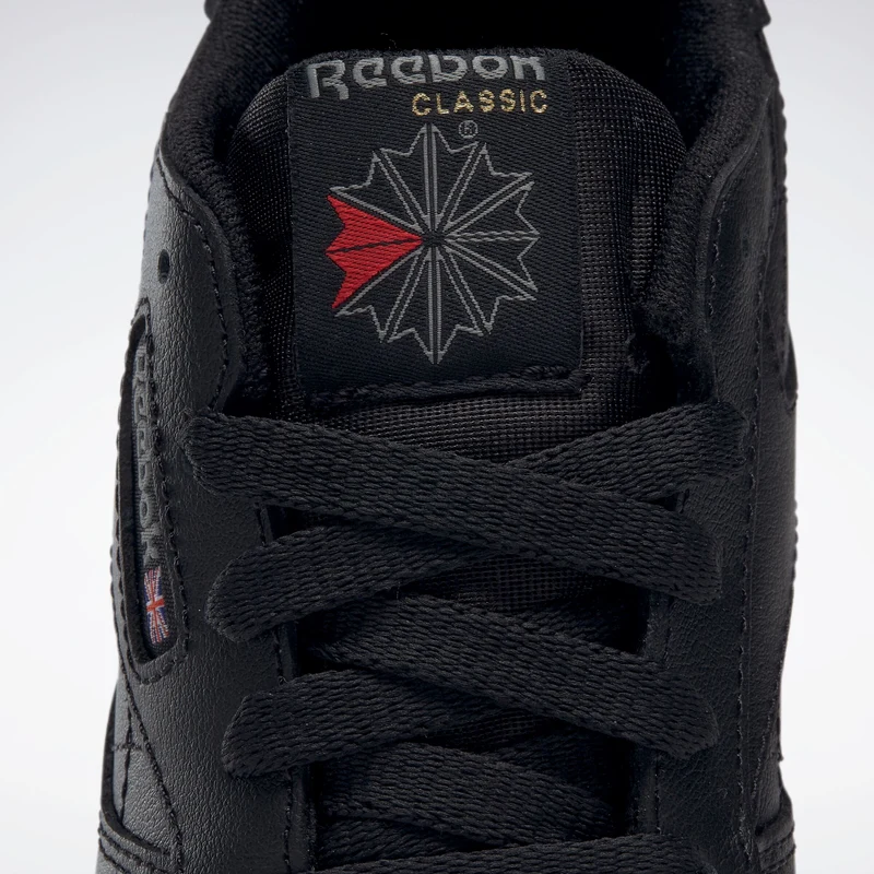 Classic Leather Kids Trainers