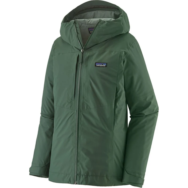 Patagonia Insulated Boulder Fork Regenjacke Damen canopy-green