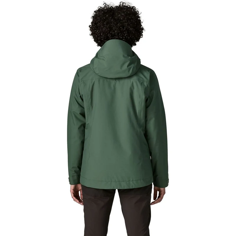 Patagonia Insulated Boulder Fork Regenjacke Damen canopy-green