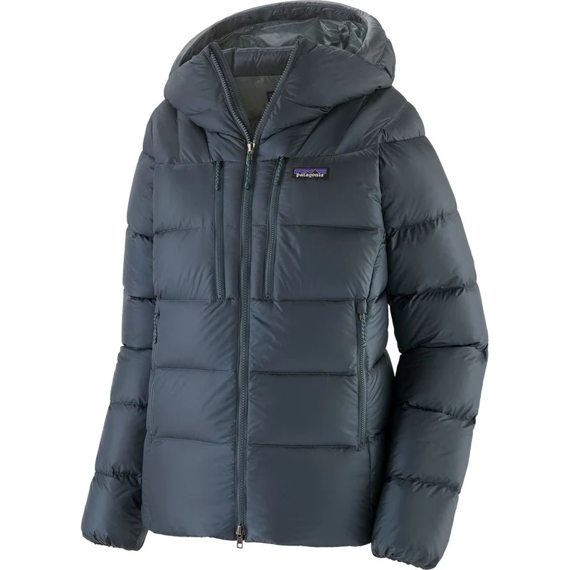 Patagonia Fitz Roy Down Hoody Daunenjacke Damen summit-blue