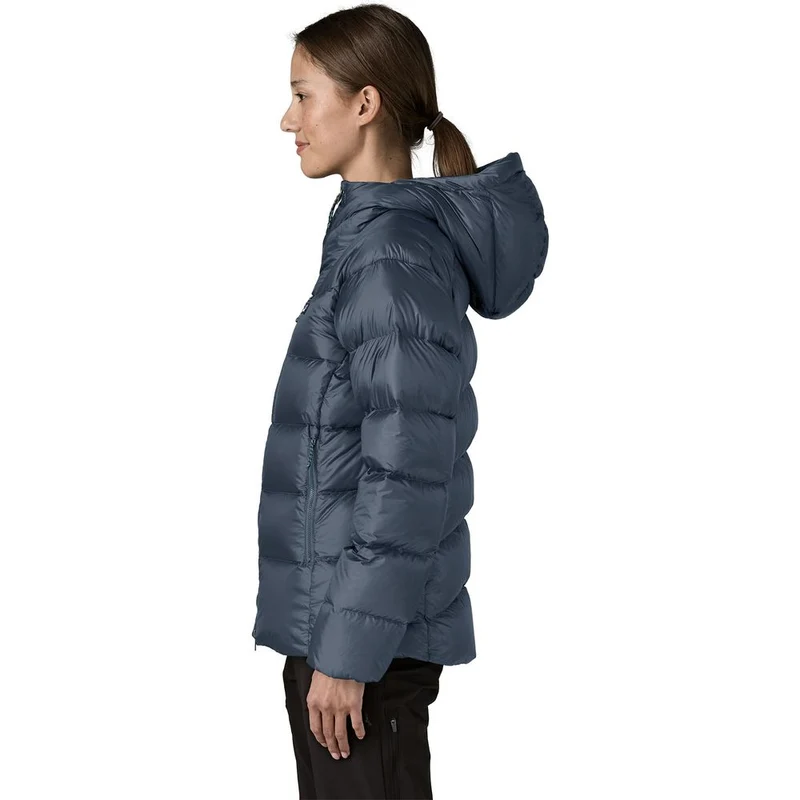 Patagonia Fitz Roy Down Hoody Daunenjacke Damen summit-blue