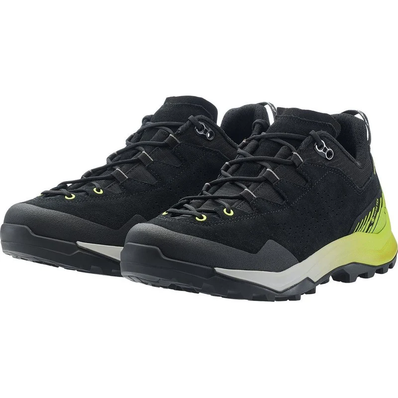Lowa Explorer GTX LO Wanderschuh schwarz/limone