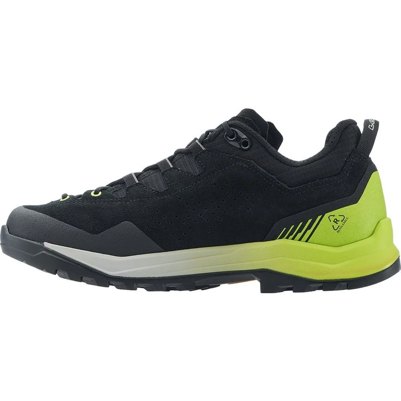 Lowa Explorer GTX LO Wanderschuh schwarz/limone
