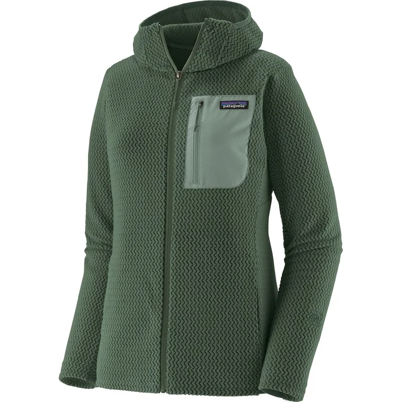 Patagonia R1 Air Full-Zip Fleecejacke Damen canopy-green