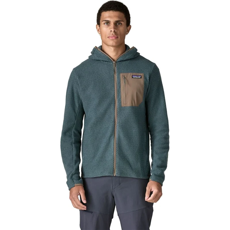Patagonia R1 Air Full-Zip Fleecejacke Herren summit-blue
