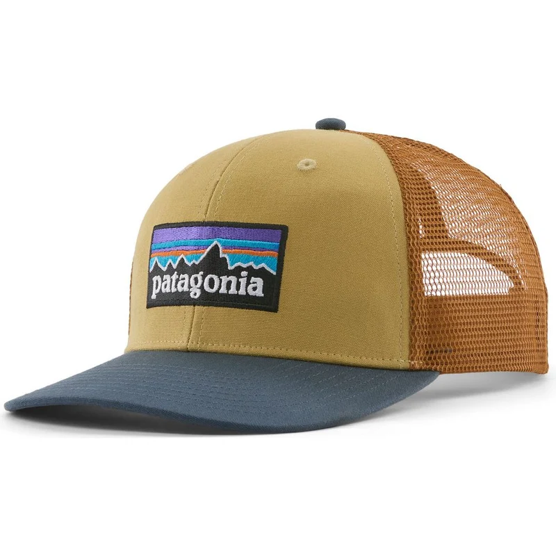 Patagonia P-6 Logo Trucker Cap lynx-tan
