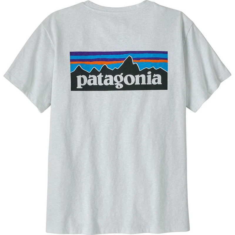 Patagonia P-6 Logo Responsibili-Tee T-Shirt Damen fiber-white