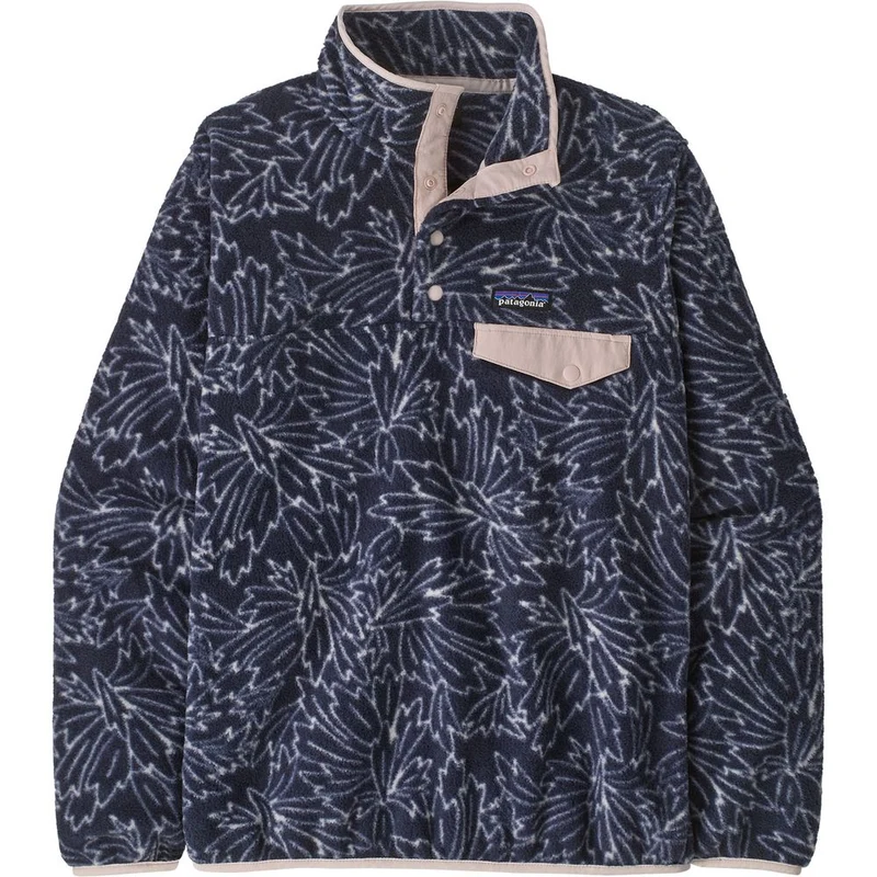 Patagonia Synch Snap-T Fleecepullover Damen saxifrage / sunken-blue