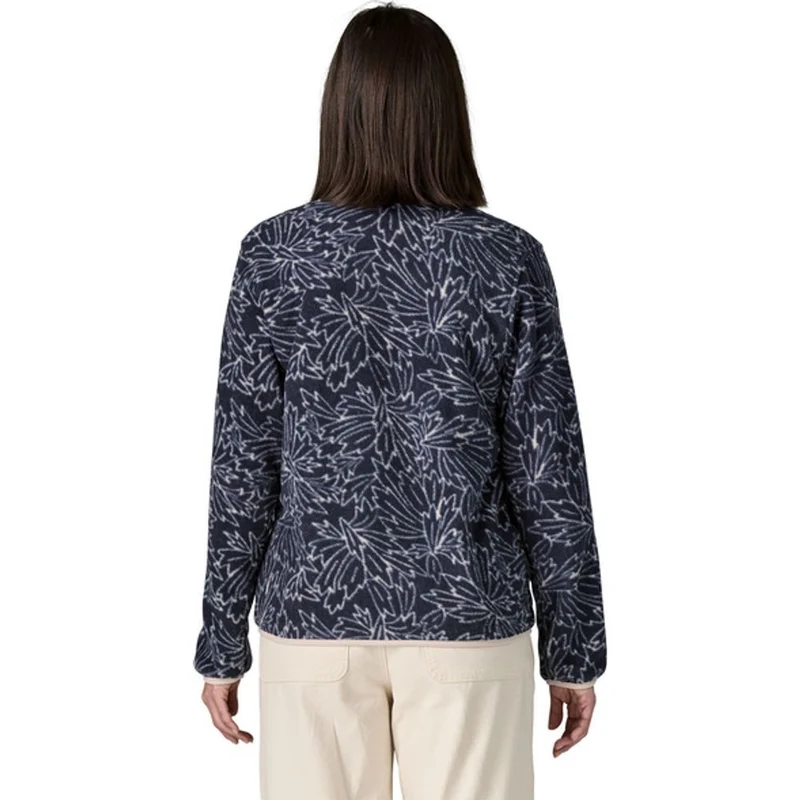Patagonia Synch Snap-T Fleecepullover Damen saxifrage / sunken-blue