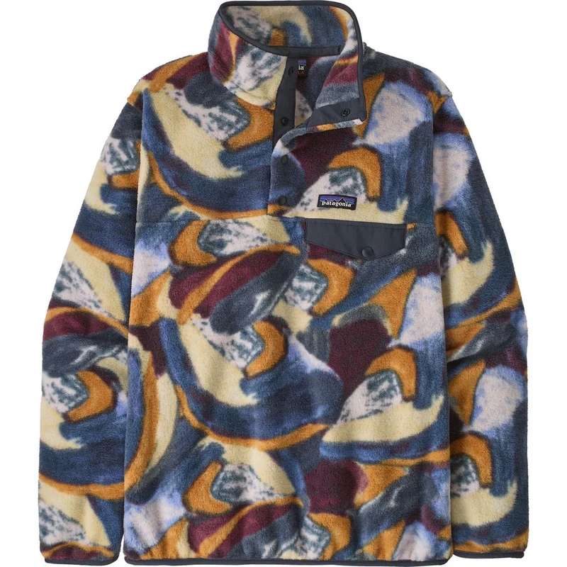 Patagonia Synch Snap-T Fleecepullover Damen smudge / smolder-blue