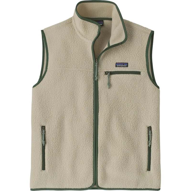 Patagonia Retro Pile Fleeceweste Herren pelican / canopy-green