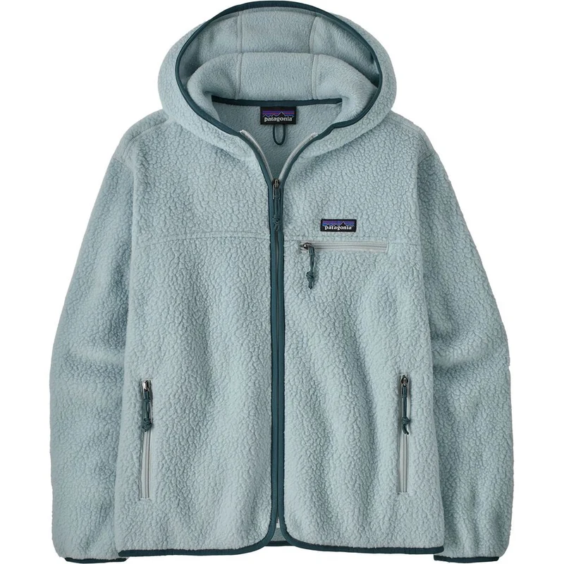 Patagonia Retro Pile Hoody Fleecejacke Damen virtually-blue