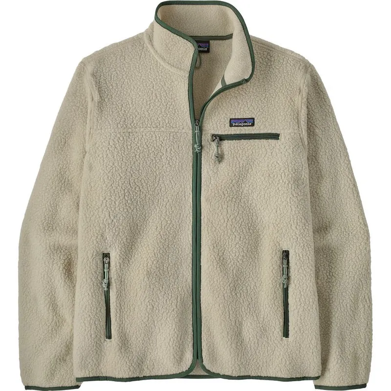 Patagonia Retro Pile Fleecejacke Herren pelican / canopy-green