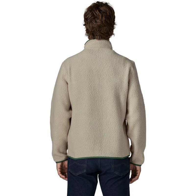 Patagonia Retro Pile Fleecejacke Herren pelican / canopy-green
