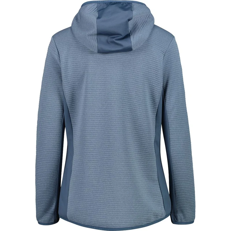 CMP Damen Hybridjacke Fix Hood space-mel