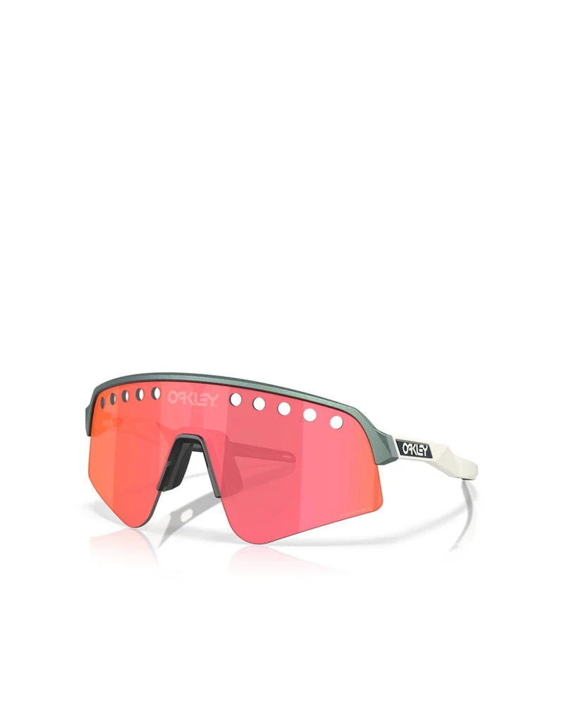 Oakley Sutro Lite Sweep Matte Silver / Blue Colorshift Prizm Trail Torch