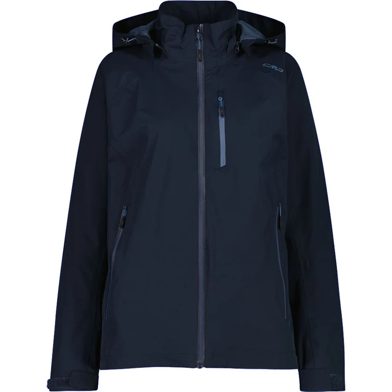 CMP Damen Regenjacke Zip Hood bblue-space