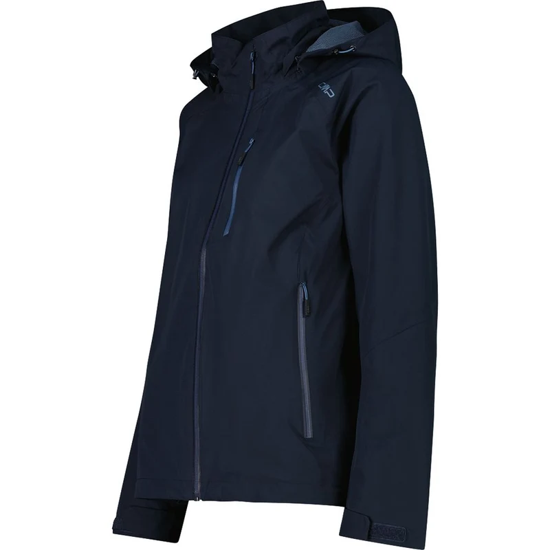 CMP Damen Regenjacke Zip Hood bblue-space