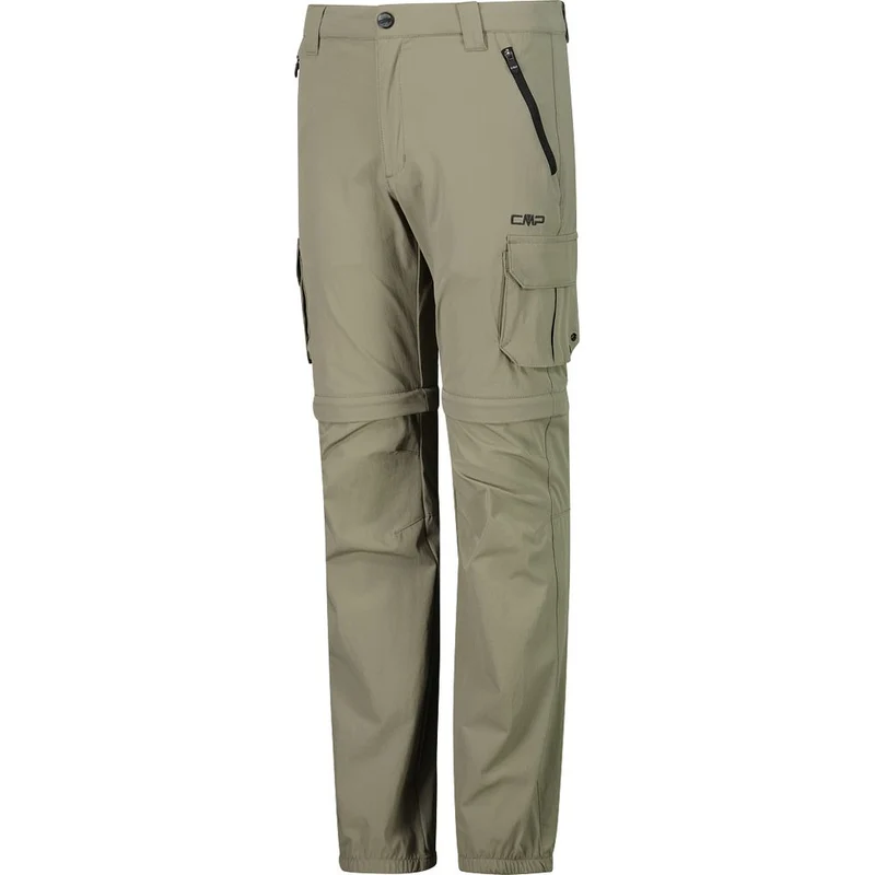 CMP Zip Off Kinder Trekkinghose sage