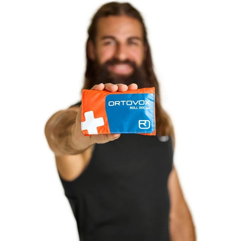 Ortovox First Aid Roll Doc Mini Erste-Hilfe-Set shocking-orange - Kopie